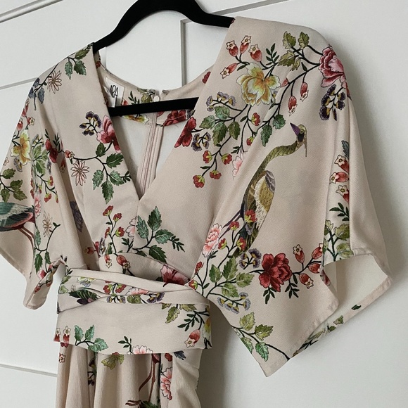 Dra Anthropologie Avian Kimono Midi Dress 2 - Picture 8 of 10